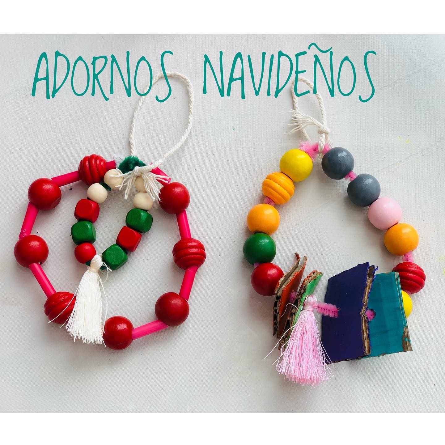 Actividad Montessori - Adornos Navideños por Mami Juega Conmigo